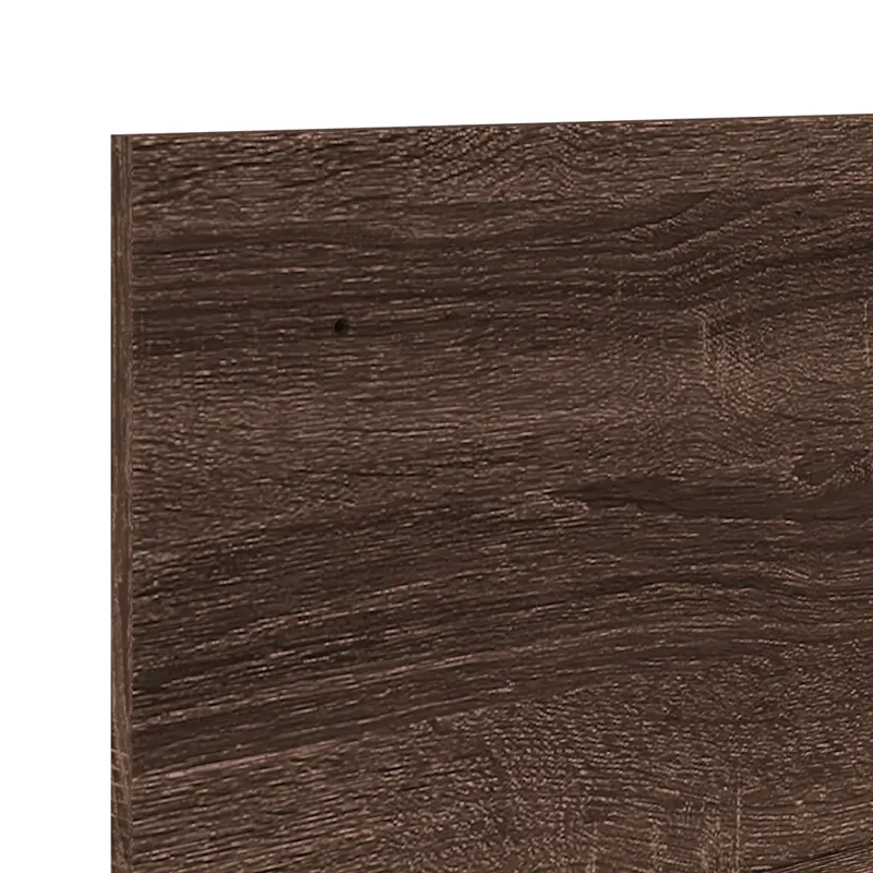 Armoire murale flottante rangement pratique 100 x 16,5 x 30 cm en bois d'ingénierie marron 02_0050592