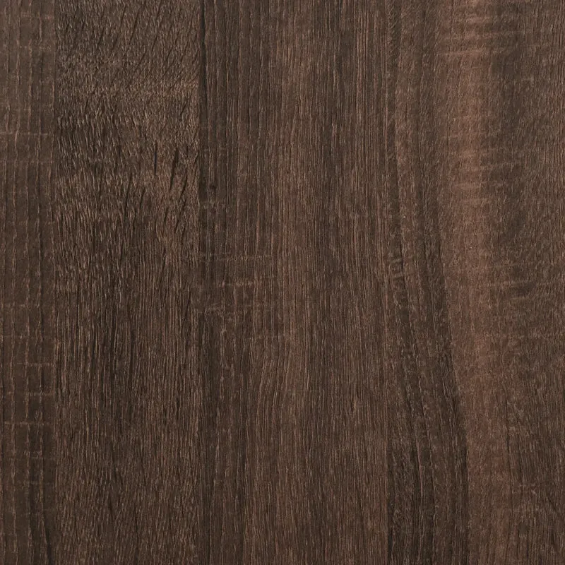 Armoire murale flottante rangement pratique 100 x 16,5 x 30 cm en bois d'ingénierie marron 02_0050592