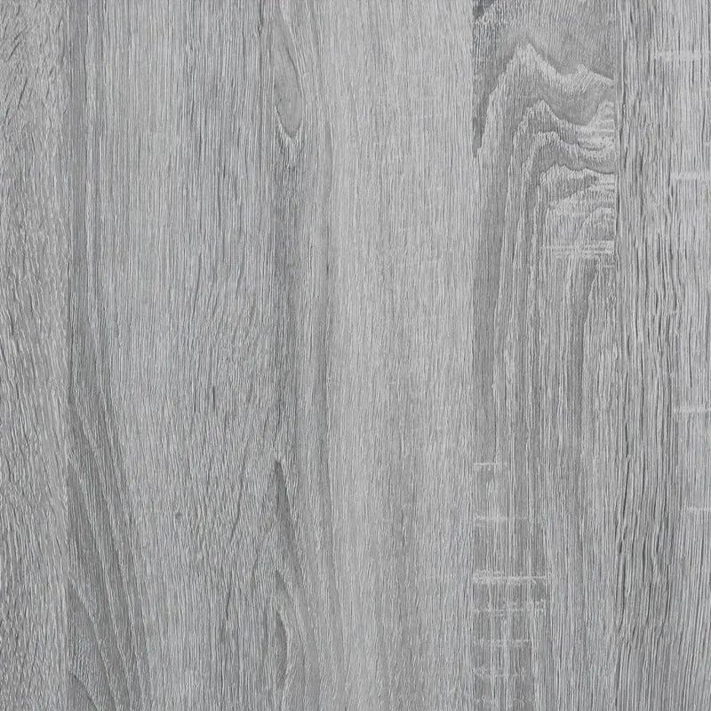 Armoire murale flottante moderne gain de place rangement 60 x 16 x 30 cm en bois d'ingénierie gris 02_0050600
