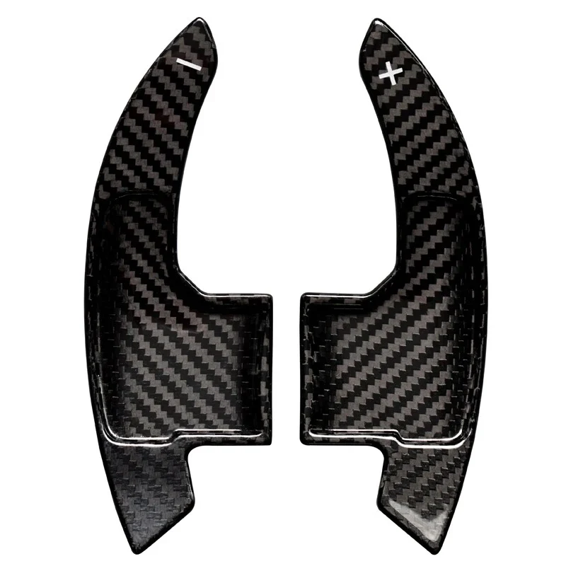 Extension palette au volant carbone Ford mustang