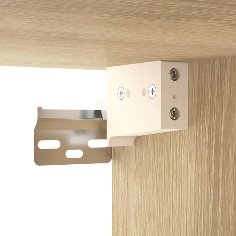 Armoire murale suspendue chêne sonoma 69,5 x 34 x 90 cm grand espace de rangement design moderne en bois sonoma 02_0048015