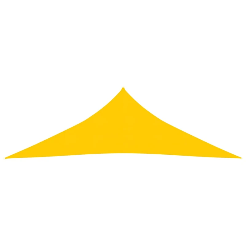 Voile d'ombrage 160 g/m² jaune 3 x 3 x 4,2 m pehd 02_0009125