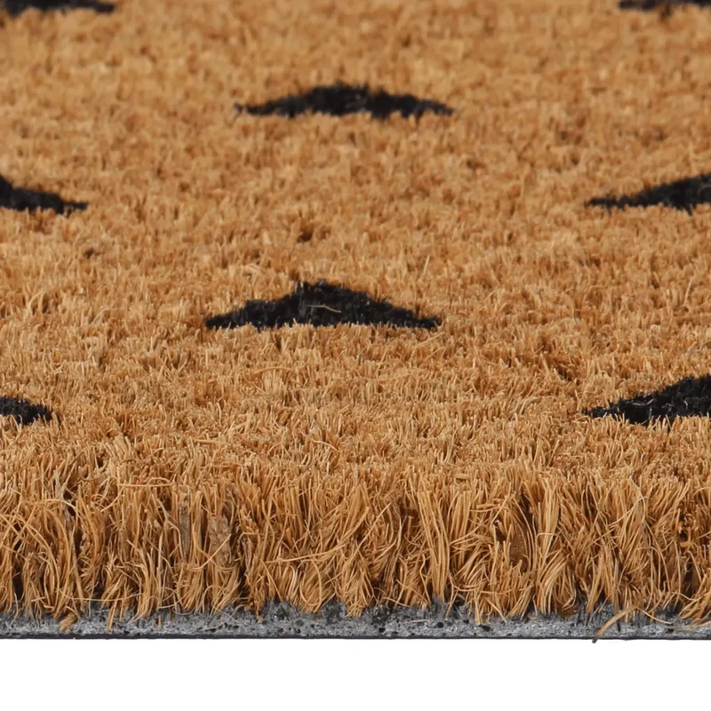 Tapis de porte touffeté extérieur 40 x 60 cm durable antidérapant style naturel en fibre de coco naturel 02_0046186