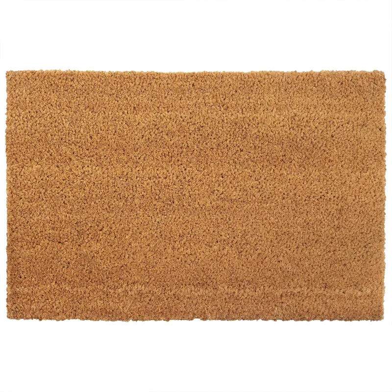 Lot de 5 tapis de porte antidérapants 40 x 60 cm intérieur extérieur durable en fibre de coco naturel 02_0046176