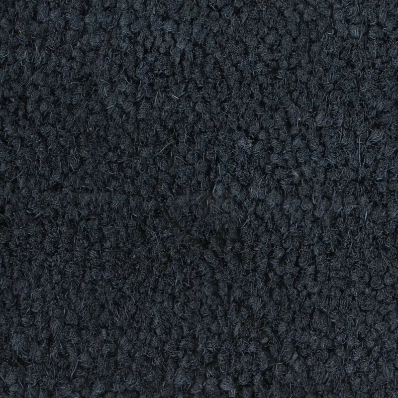 Tapis de porte touffeté intérieur extérieur 90 x 150 cm antidérapant gris foncé en fibre de coco 02_0046173