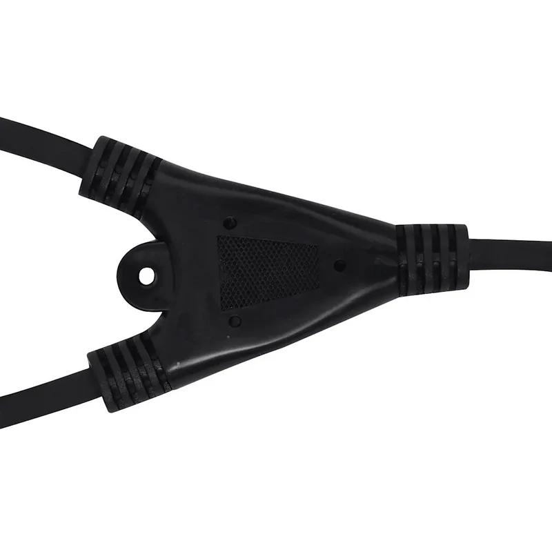 Projecteur à LED portable lumineux puissance 58,5 x 18,5 x 37,5 cm en aluminium noir 02_0046104