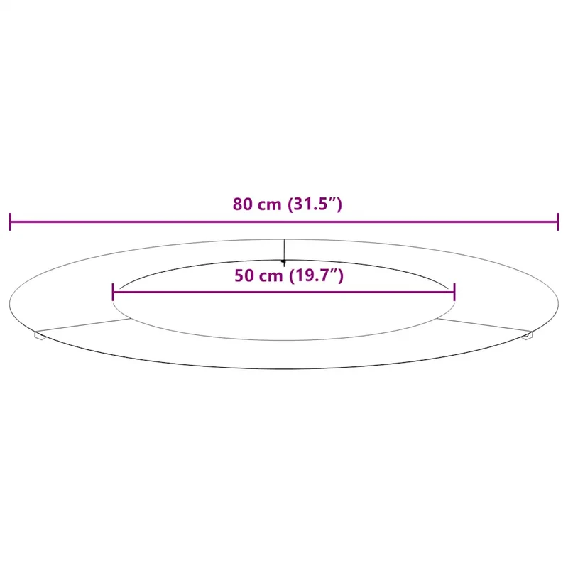 Bague d'arbre décorative moderne utilisation extérieur 80 x 80 cm protection zone racinaire finition chic en acier galvanisé argent 02_0052323