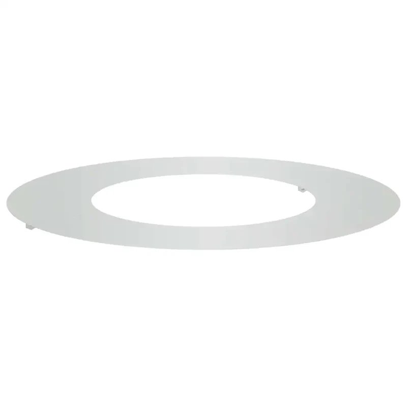 Bague d'arbre décorative moderne pour jardin 70 x 70 cm protège zone racinaire ajout esthétique en acier galvanisé argent 02_0052309
