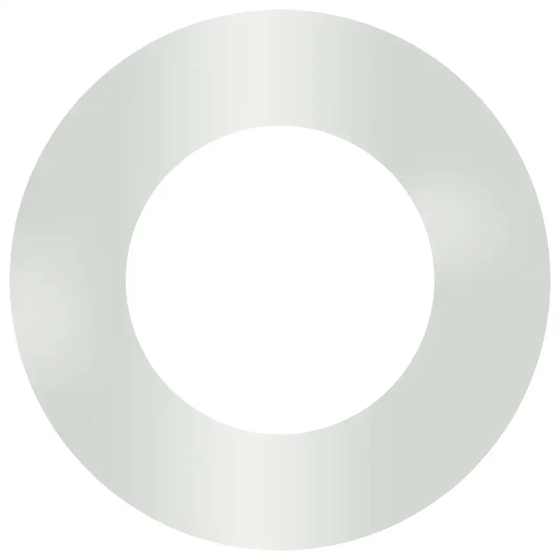 Bague d'arbre décorative moderne pour jardin 70 x 70 cm protège zone racinaire ajout esthétique en acier galvanisé argent 02_0052309