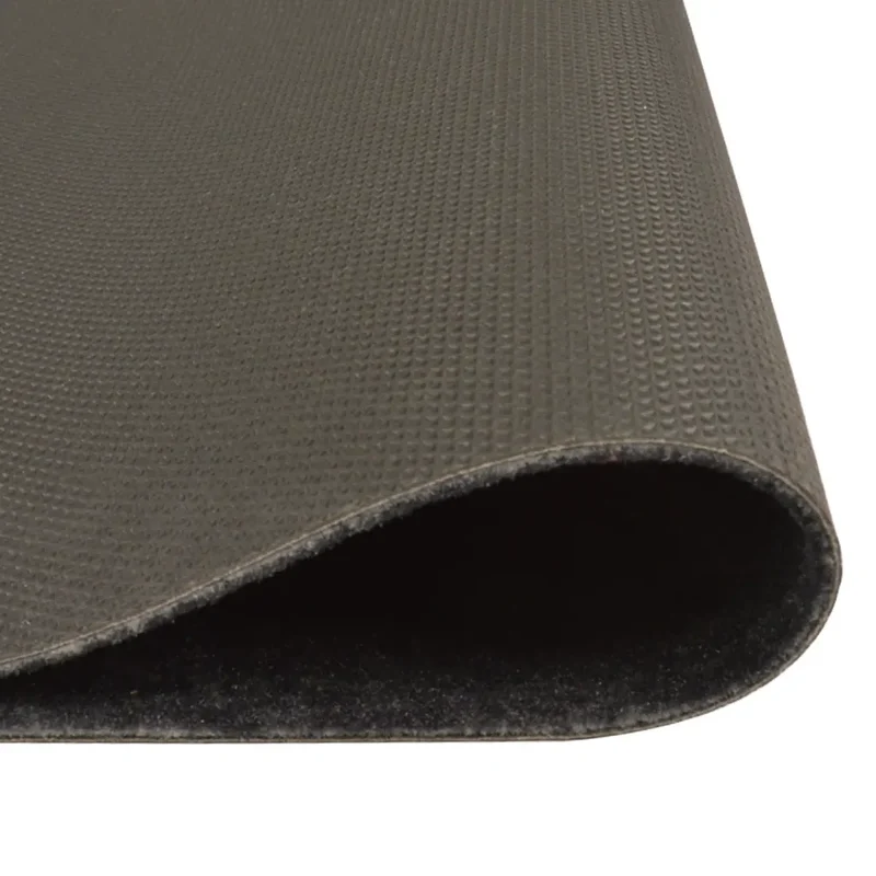 Tapis de cuisine lavable souple antidérapant 300 x 60 cm design élégant en velours noir 02_0046043