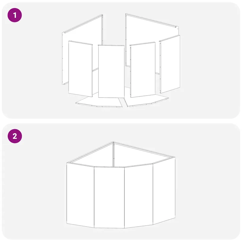 Jardinière d'angle moderne utilisé pour optimiser l'espace extérieur 60 x 60 x 50 cm en acier galvanisé argent 02_0052906