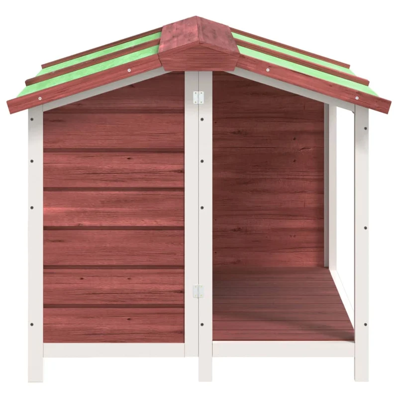 Chenil moka 96 x 87 x 80,5 cm bois de pin solide marron 02_0041917