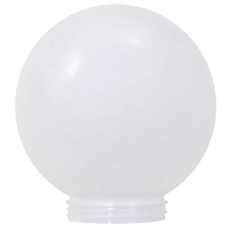 Lot de 3 lampes LED sphériques d'extérieur éclairage décoratif jardin 20 cm en PP blanc 02_0045897
