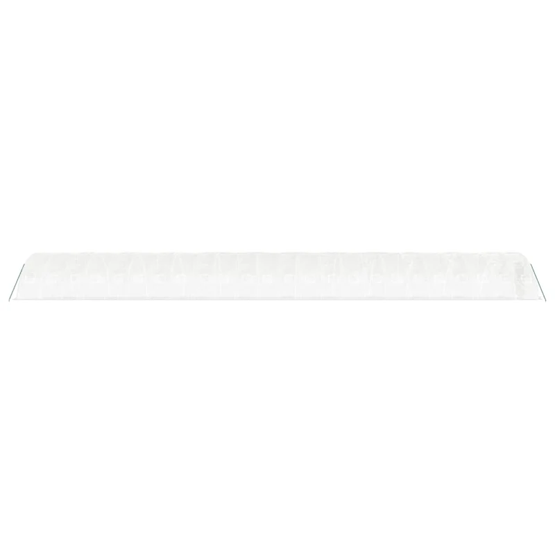 Serre tente abri plante fleur légumes avec cadre en acier 120 m² 24 x 5 x 2,3 m blanc 02_0044543