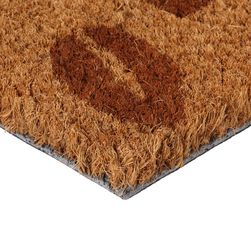 Tapis de porte touffeté naturel 40 x 60 cm antidérapant intérieur extérieur moderne en fibre de coco naturel 02_0046191