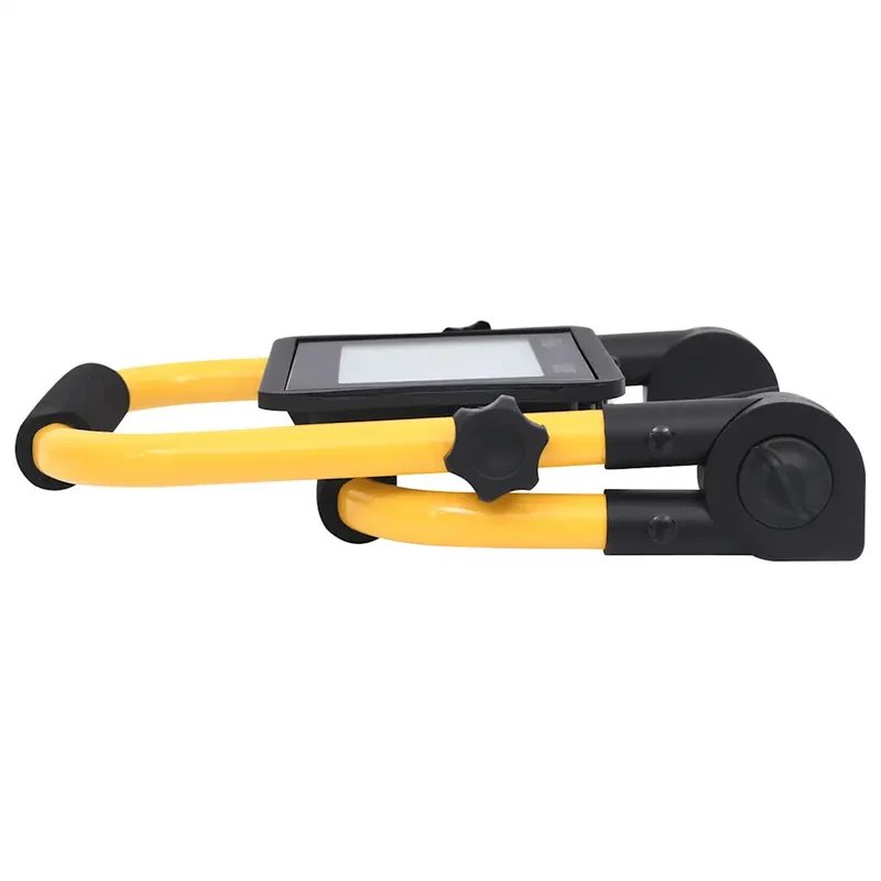 Projecteur à LED pliable avec poignée 21 x 16 x 26 cm éclairage optimal économe en aluminium noir 02_0046099
