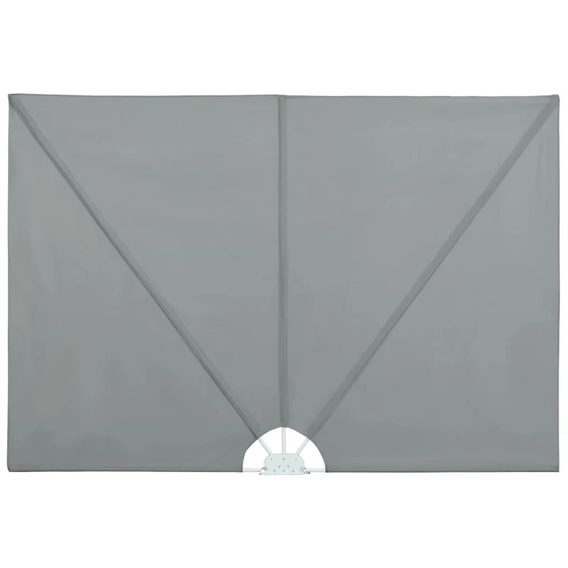 Auvent paravent store brise-vue latéral rétractable de patio jardin terrasse balcon protection visuelle écran 300 x 200 cm gris 02_0007074