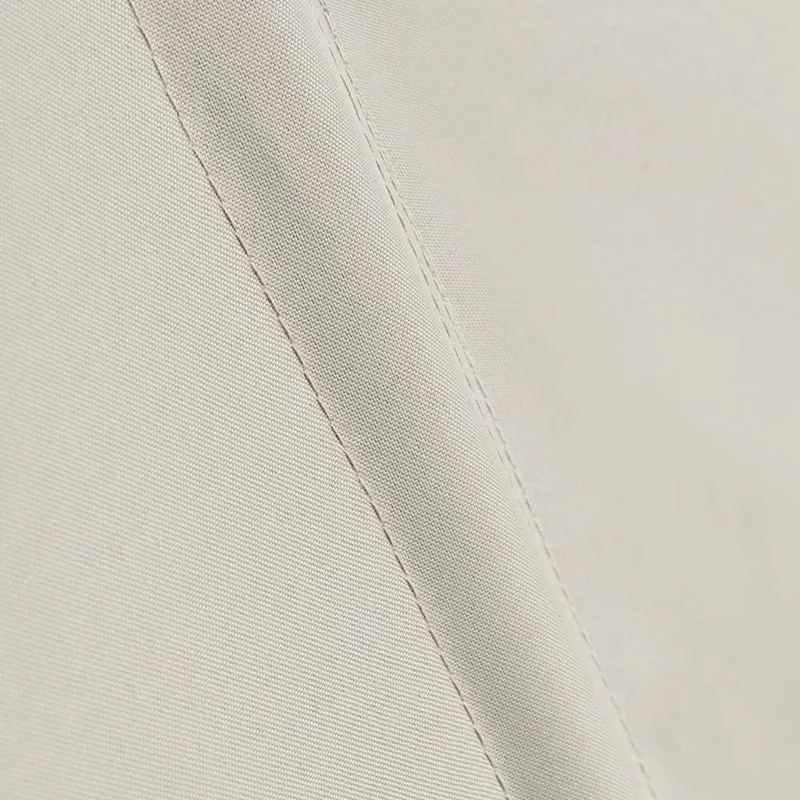 Auvent paravent store brise-vue latéral rétractable de patio jardin terrasse balcon protection visuelle écran 210 x 210 cm crème 02_0007057