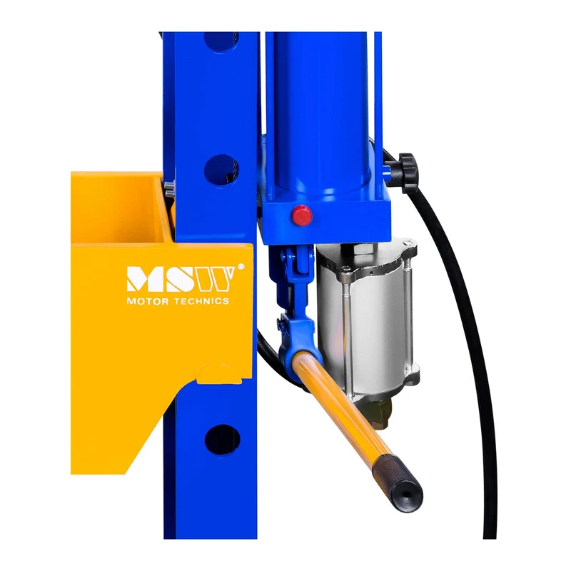 Presse d'atelier hydropneumatique réglable en hauteur sur 7 positions 50 tonnes de pression 14_0003141