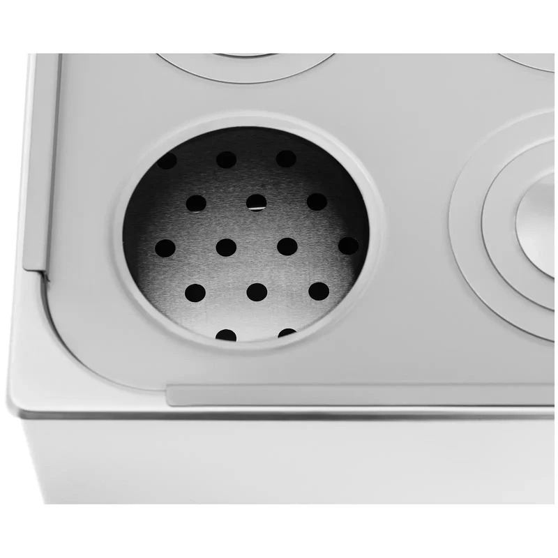 Bain marie thermostaté numérique de laboratoire chauffage doublure en acier inoxydable 14,6 l 5 100 °c 325 x 300 x 150 mm acier inoxydable - 14_0008288