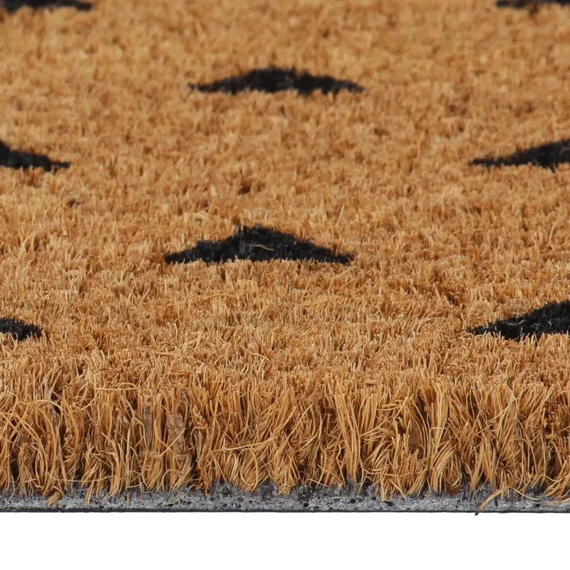 Tapis de porte naturel 45 x 75 cm antidérapant durable usage intérieur extérieur en fibre de coco naturel 02_0046187