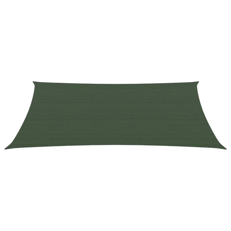 Voile toile d'ombrage parasol 160 g/m² PEHD 2,5 x 4 m vert foncé 02_0009409