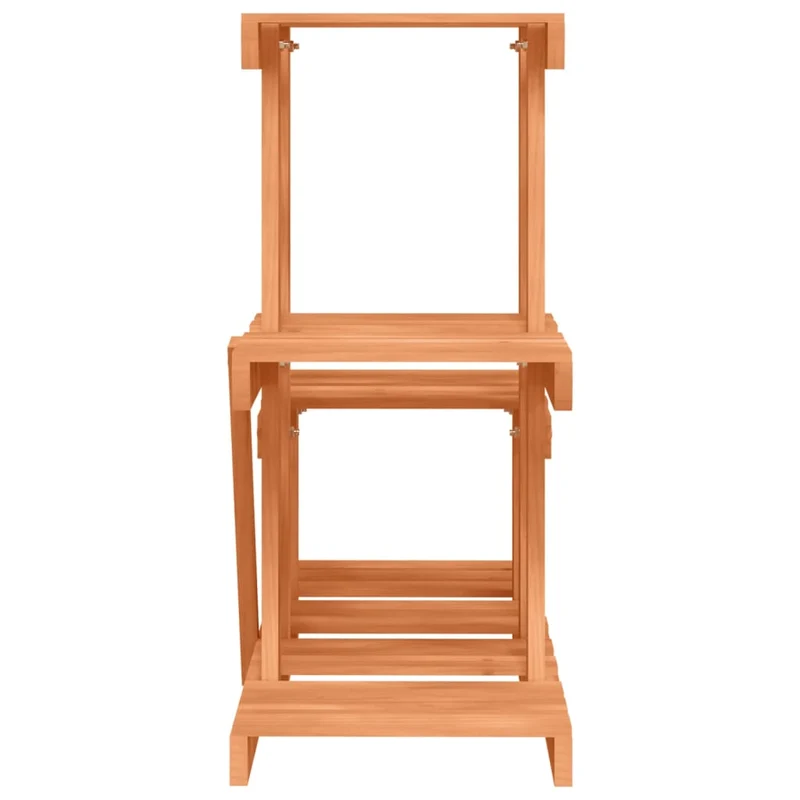 Support à fleurs meuble plante 58 x 25 x 51 cm bois massif de sapin marron 02_0045210