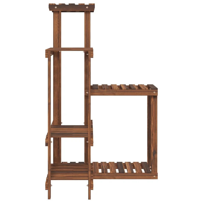 Support à fleurs meuble plante 62,5 x 61,5 x 101,5 cm bois massif de sapin marron 02_0045213