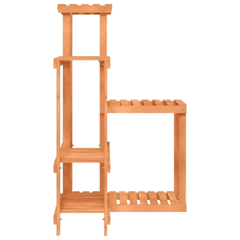 Support à fleurs meuble plante 62,5 x 61,5 x 101,5 cm bois massif de sapin marron 02_0045214