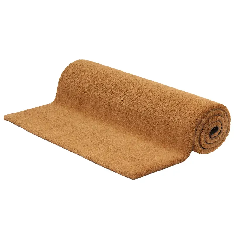 Tapis de porte antidérapant naturel intérieur extérieur 100 x 200 cm en fibre de coco naturel 02_0046182