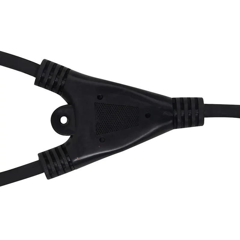 Projecteur à LED portable lumineux 44,5 x 18,5 x 37 cm éclairage parfait avec câble de 3 m en aluminium noir 02_0046106