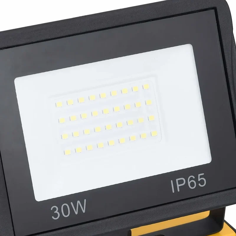 Projecteur à LED portable lumineux 44,5 x 18,5 x 37 cm éclairage parfait avec câble de 3 m en aluminium noir 02_0046106
