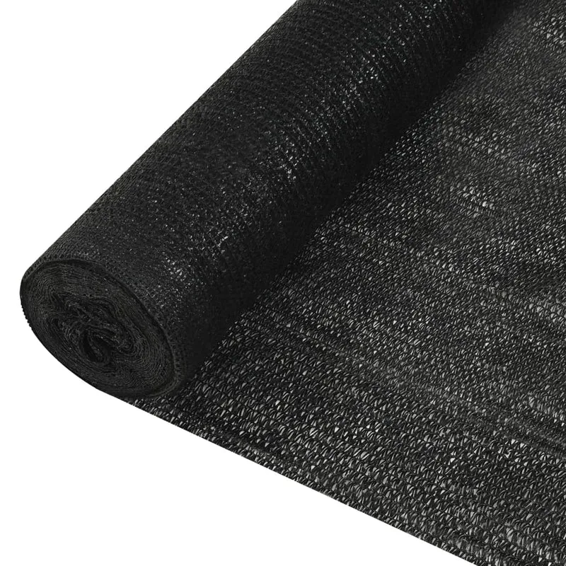 Filet brise-vue 1,8 x 25 m PEHD 195 g/m² noir 02_0007881