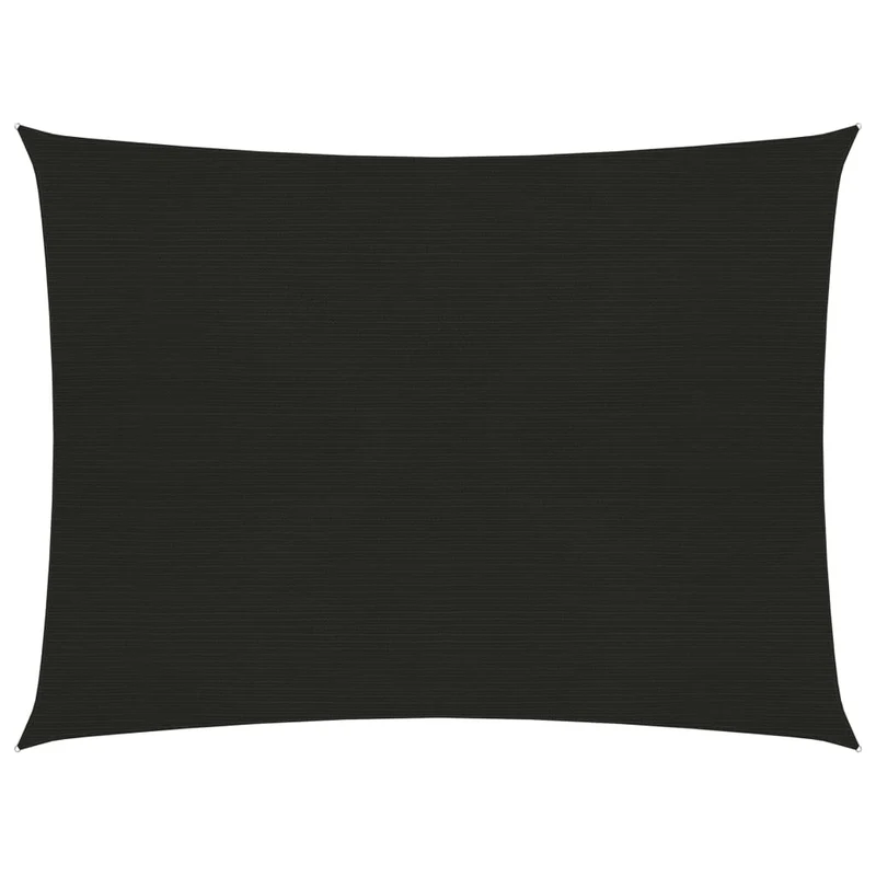 Voile d'ombrage 160 g/m² noir 6 x 7 m PEHD 02_0009226