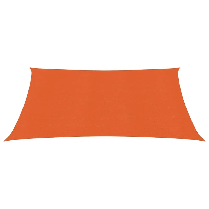 Voile toile d'ombrage parasol 160 g/m² orange 2,5 x 2,5 m PEHD 02_0009228