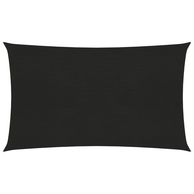 Voile d'ombrage 160 g/m² noir 4 x 7 m PEHD 02_0009217