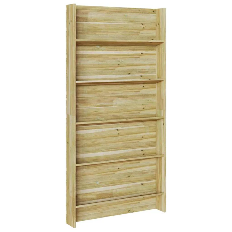 Étagères pour plantes rustiques rangement 90 x 15 x 180 cm en pin traité marron 02_0058970