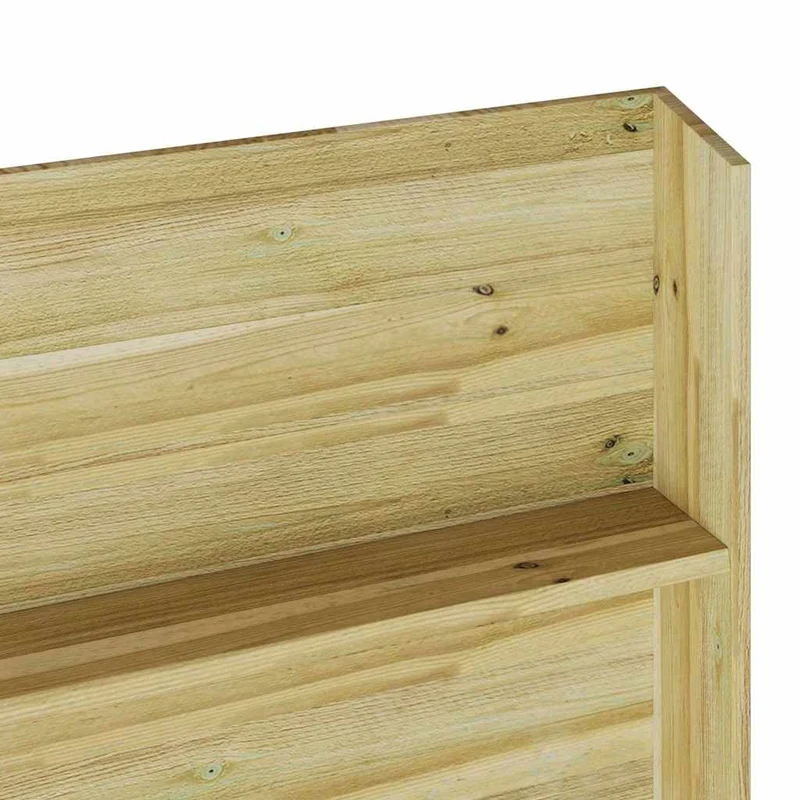 Étagères pour plantes rustiques rangement 90 x 15 x 180 cm en pin traité marron 02_0058970