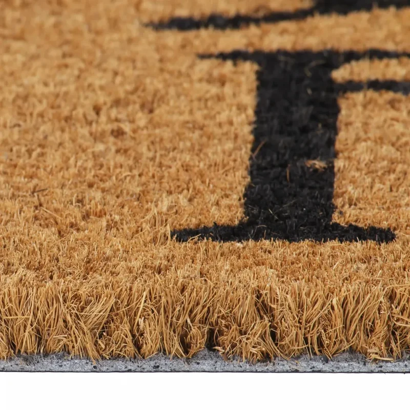 Tapis de porte touffeté naturel intérieur extérieur 45 x 75 cm confort antidérapant décoration en fibre de coco naturel 02_0046183