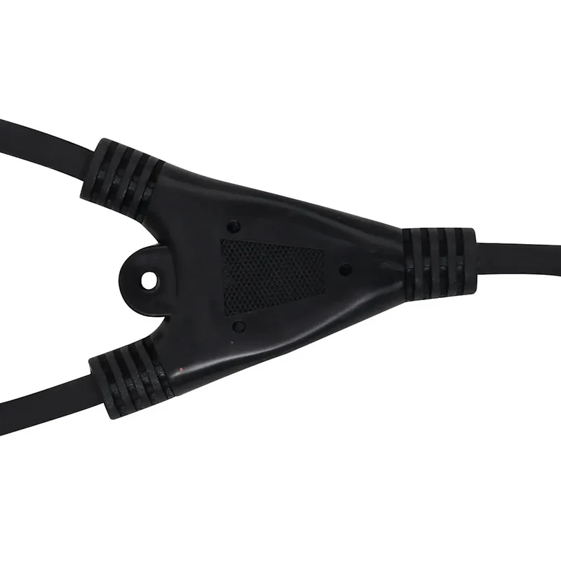 Projecteur à LED avec poignée 44,5 x 18,5 x 37 cm éclairage puissant portable chantier en aluminium noir 02_0046105