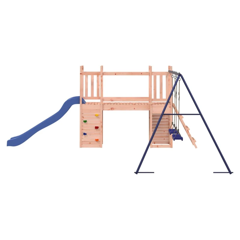 Aire de jeux d'extérieur 308 x 461 x 169 cm bois massif de douglas 02_0004729