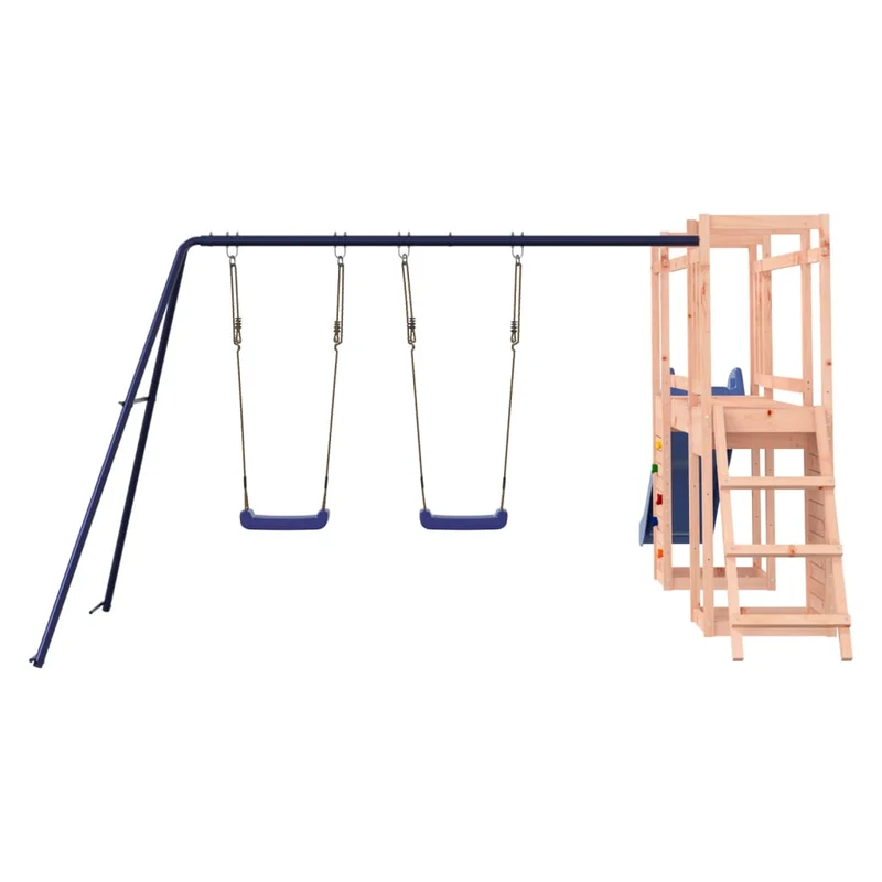 Aire de jeux d'extérieur 308 x 461 x 169 cm bois massif de douglas 02_0004729