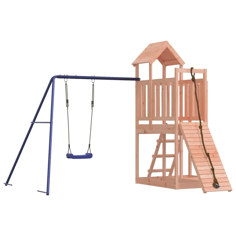 Aire de jeux d'extérieur 286 x 248 x 214 cm bois massif de douglas 02_0004887