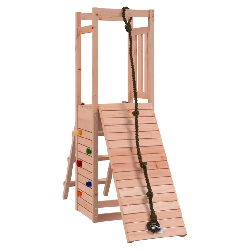 Aire de jeux d'extérieur portiques robuste jeux jardin 161 x 46,5 x 169 cm bois massif de douglas 02_0004626