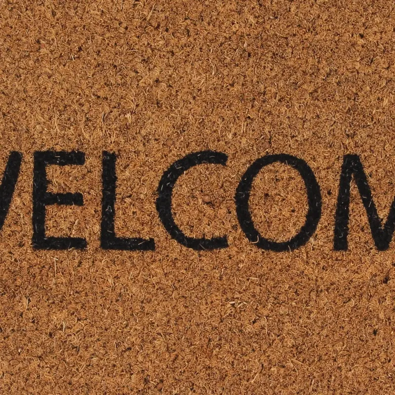 Tapis de porte touffeté intérieur extérieur 45 x 75 cm support antidérapant ambiance naturelle en fibre de coco naturel 02_0046188