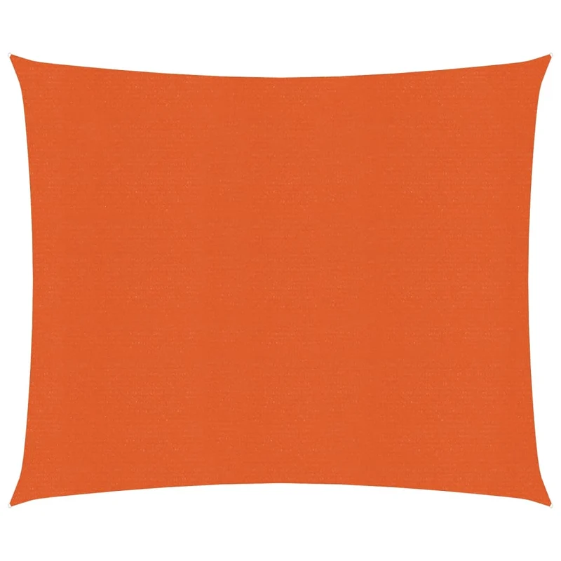 Voile toile d'ombrage parasol 160 g/m² PEHD 3,6 x 3,6 m orange 02_0009242