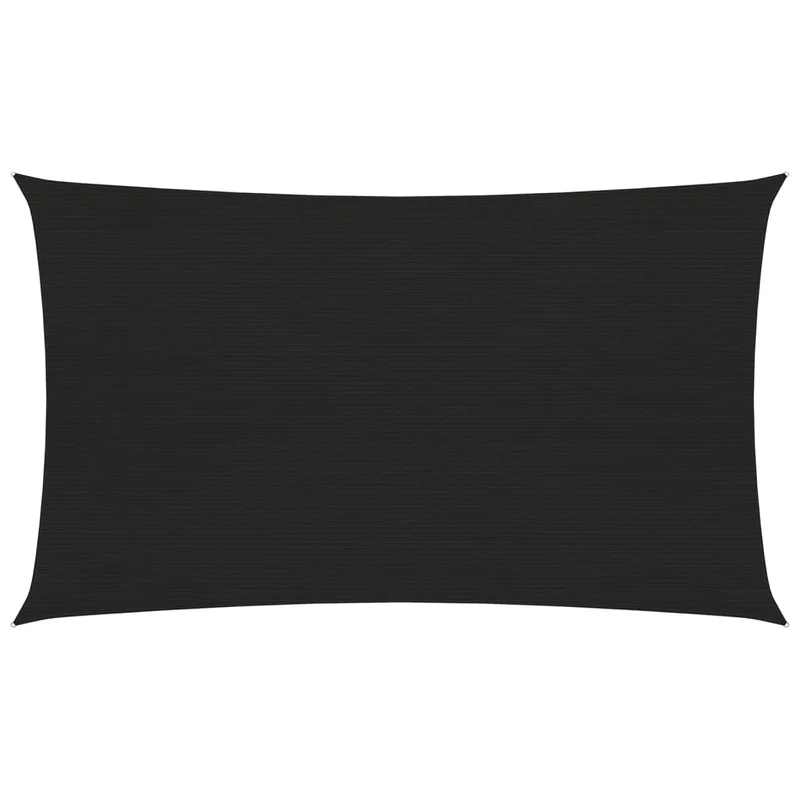 Voile d'ombrage 160 g/m² noir 5 x 8 m PEHD 02_0009223