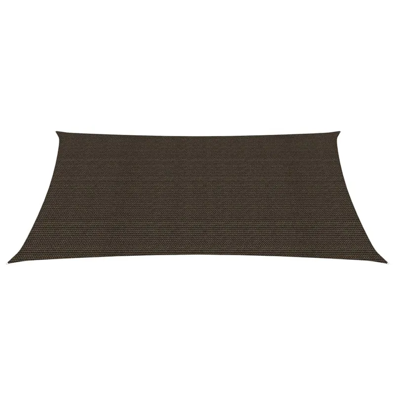 Voile d'ombrage 160 g/m² marron 3 x 4 m PEHD 02_0009155
