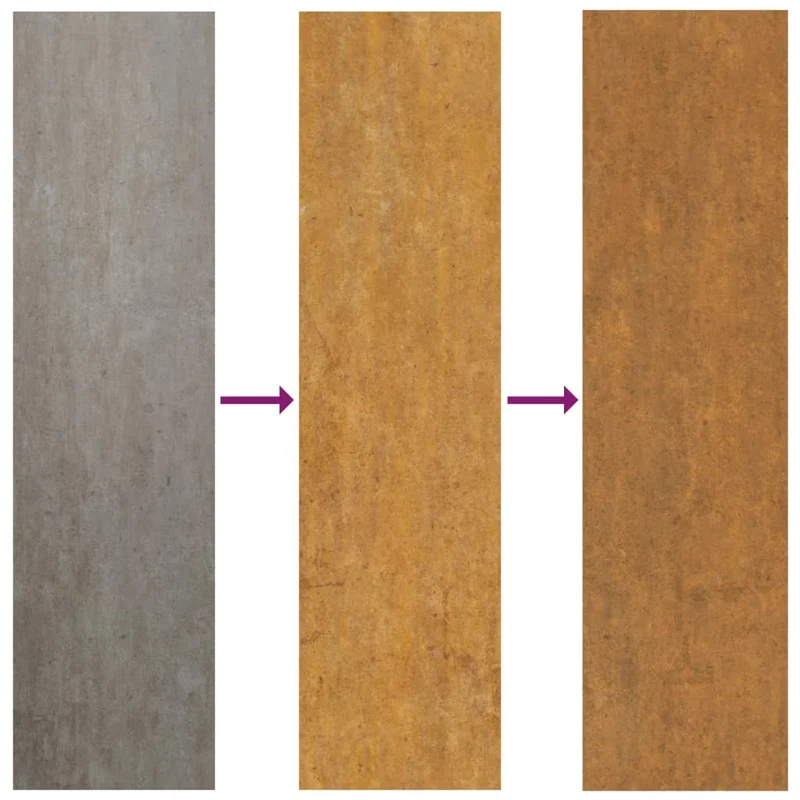 Jardinière bac lit surélevé plantes fleurs terrasse jardin 42 x 40 x 39 cm acier corten marron 02_0037603