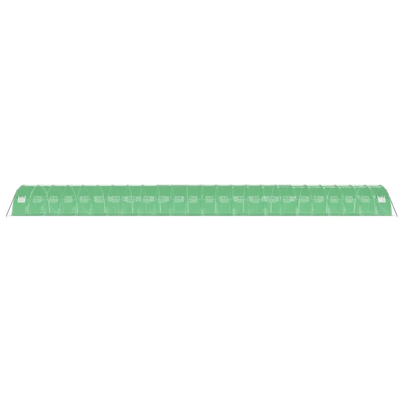 Serre tente abri plante fleur légumes avec cadre en acier 96 m² 24 x 4 x 2 m vert 02_0044646